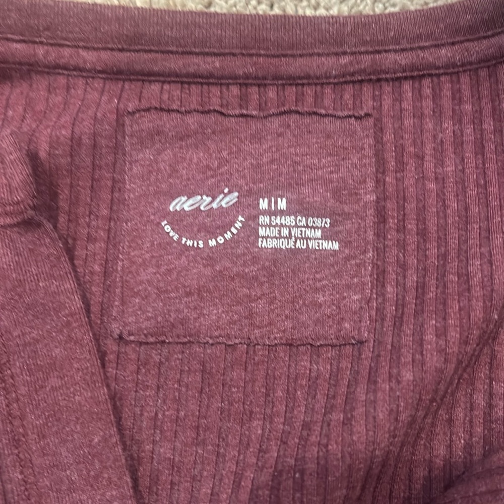 Aerie Open neck top